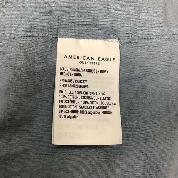 American Eagle Back-Tie Floral Printed Dress - Picture 4 of 8